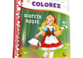 Citesc si colorez. Scufita rosie