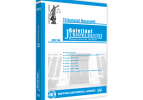 Tribunalul Bucuresti. Buletinul Jurisprudentei 2018