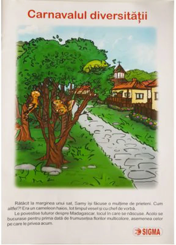 Carnavalul diversitatii (Carte uriasa) - Otilia Brebenel