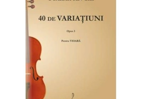 40 de variatiuni op. 3 - Otakar Sevcik
