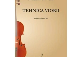Tehnica viorii. Opus 1. Caietul 3 - Otakar Sevcik