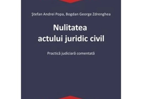 Nulitatea actului juridic civil. Practica judiciara comentata