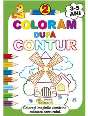 Coloram Dupa Contur 3-5 ani
