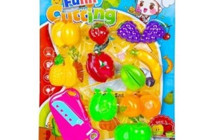 Fructe pretaiate, 12 piese / blister