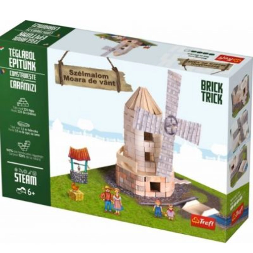 Moara de vant din caramidute ceramice, Brick Trick