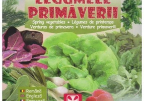 Prima carte cu legumele primaverii