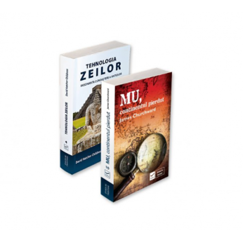 Pachet Civilizatii Pierdute, autor James Churchward - Contine 2 carti