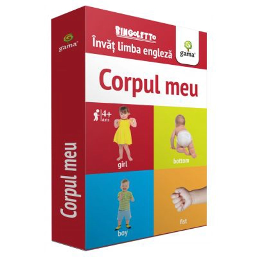 Corpul meu. Invat limba engleza. Colectia Bingoletto