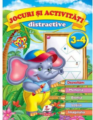 Jocuri si activitati distractive 3-4 ani