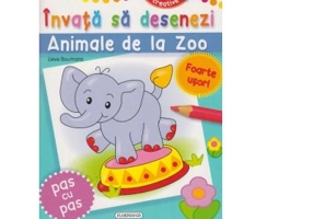 Invata sa desenezi animale de la zoo (Maini creative) - Lieve Boumans