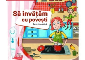 Raspundel Istetel, carte interactiva Invatam cu povesti