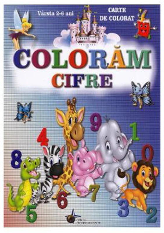 Coloram Cifrele, 2-6 ani
