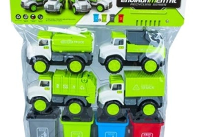 Set masinute salubrizare, 4 buc. / set