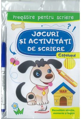 Catelusul - Scrie si sterge