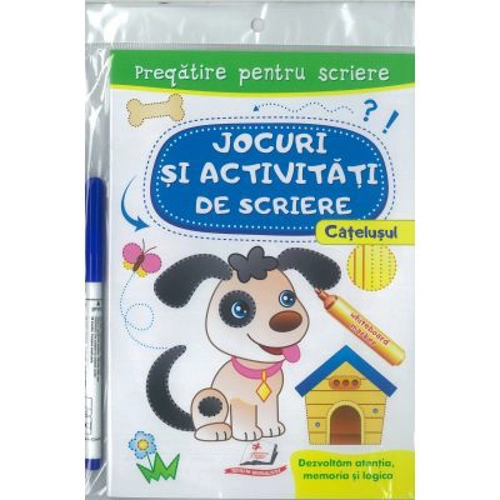 Catelusul - Scrie si sterge