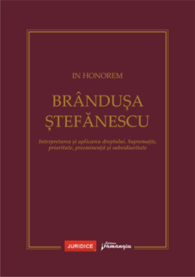 In Honorem Brandusa Stefanescu - Andrei E. Savescu