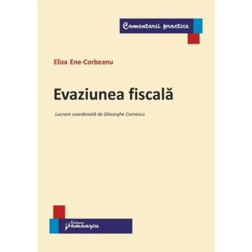 Evaziunea fiscala - Eliza Ene-Corbeanu
