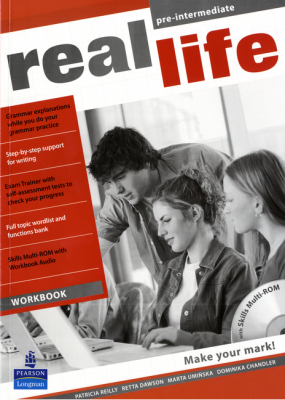 Real Life Global Pre-Intermediate Workbook &amp; Multi-ROM Pack - Patricia Reilly