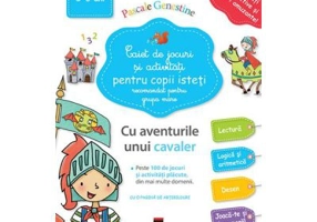 Caiet de jocuri si activitati pentru copii isteti 5-6 ani grupa mare - Larousse