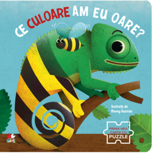 Ce culoare am eu oare? Prima mea carte cu puzzle