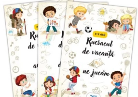 Rucsacul de vacanta 8-9 ani Desenam si coloram, ne jucam, activitati istete (Interior color)