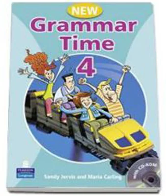 Grammar Time 4, Manual pentru limba engleza, Clasa 6-a. Students Book, with multi-ROM - Sandy Jervis