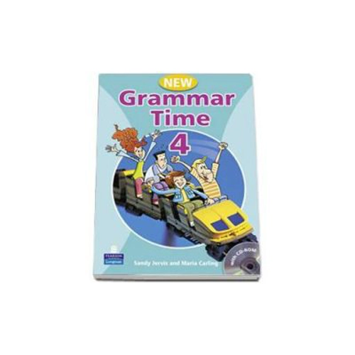 Grammar Time 4, Manual pentru limba engleza, Clasa 6-a. Students Book, with multi-ROM - Sandy Jervis