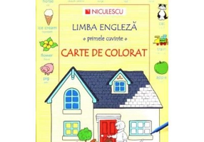 Limba engleza. Primele cuvinte. Carte de Colorat