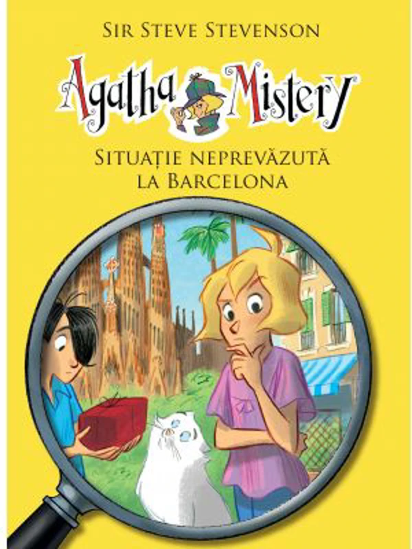 Agatha Mistery. Volumul 8, Situatie neprevazuta la Barcelona - Sir Steve Stevenson