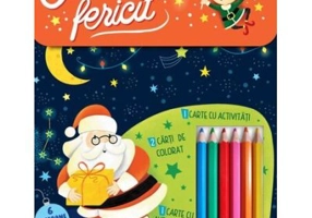 Craciun fericit. Servieta mea cu activitati si jocuri distractive