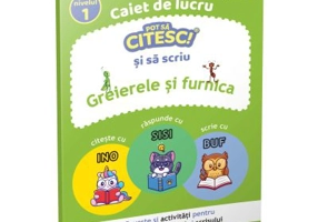 Greierele si furnica. Pot sa citesc si sa scriu. Nivelul 1