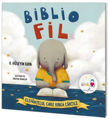 Bibliofil. Elefantelul care iubea cartile