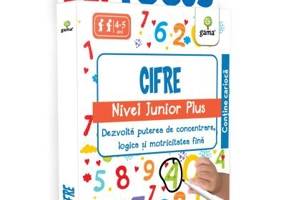 Cifre. Nivel Junior Plus. Colectia IQ focus