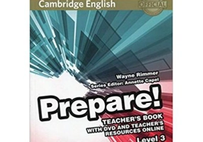 Cambridge English: Prepare! Level 3 - Teacher's Book (with DVD and Teacher's Resources Online)