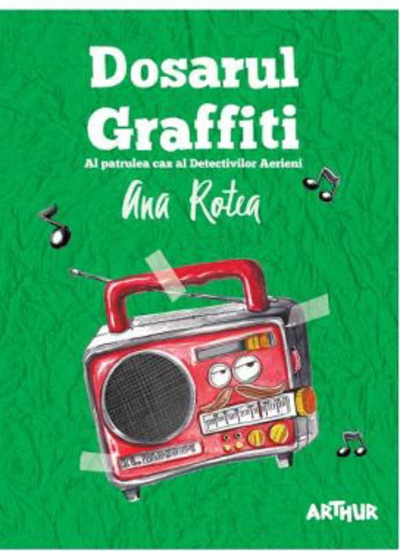 Detectivii Aerieni 4. Dosarul Graffiti. Paperback