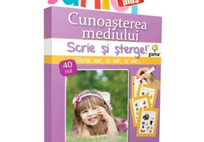 Scrie si Sterge! Junior Plus 3-5 ani. Cunoasterea mediului