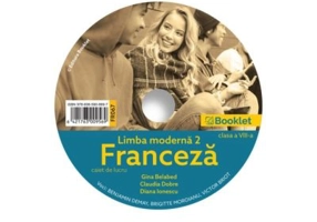 CD audio pentru Limba moderna 2 Franceza clasa a 8-a - Gina Belabed