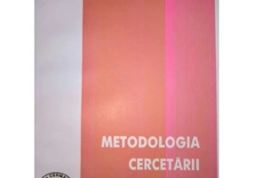 Metodologia cercetarii stiintifice - Cristian Comes
