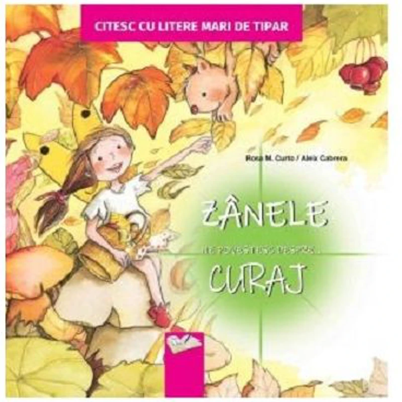 Zanele ne povestesc despre... Curaj. Citesc cu litere mari de tipar - Aleix Cabrera