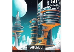 Carte de colorat cu 50 de ilustratii, O lume din viitor, Volumul 1