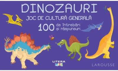 Dinozauri. Joc de cultura generala. 100 de intrebari si raspunsuri