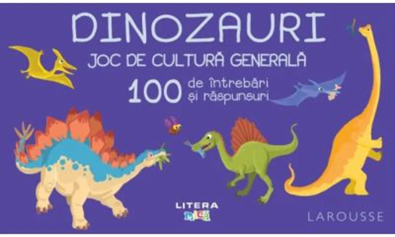 Dinozauri. Joc de cultura generala. 100 de intrebari si raspunsuri
