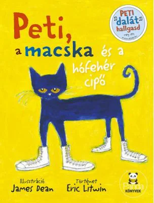 Peti, a macska és a hófehér cipő - Eric Litwin