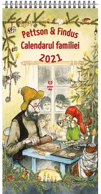 Pettson si Findus. Calendarul Familiei 2021