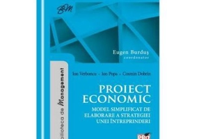 Proiect economic. Model simplificat de elaborare a strategiei unei intreprinderi - Ion Verboncu, Popa Ion, Cosmin Dobrin