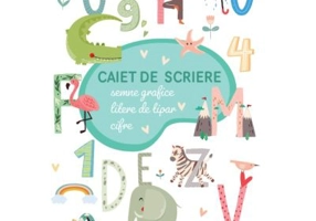 Caiet de scriere. Semne grafice, Litere de tipar, Cifre