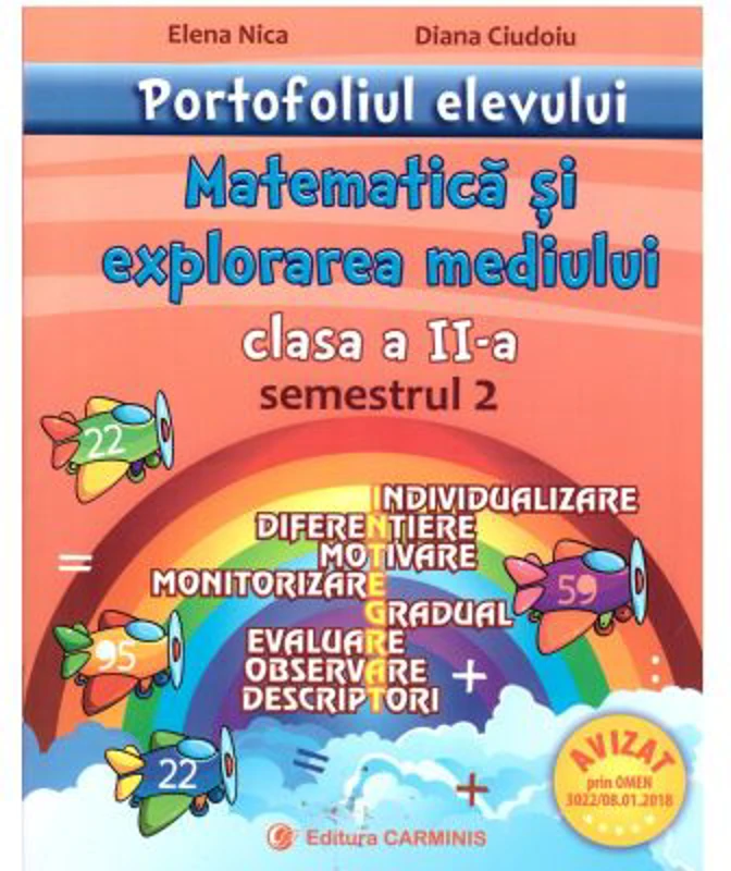 Portofoliul elevului. Matematica si explorarea mediului clasa a 2-a semestrul 2 - Elena Nica