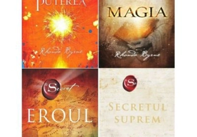 Pachet format din 4 carti din seria Secretul - Rhonda Byrne