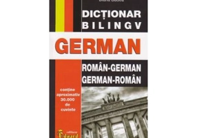 Dictionar bilingv roman-german, german-roman