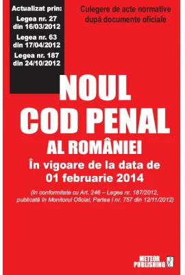 Noul cod penal al Romaniei